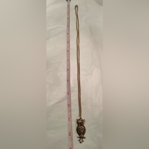 vintage TLC owl  Bird necklace - Picture 4 of 4